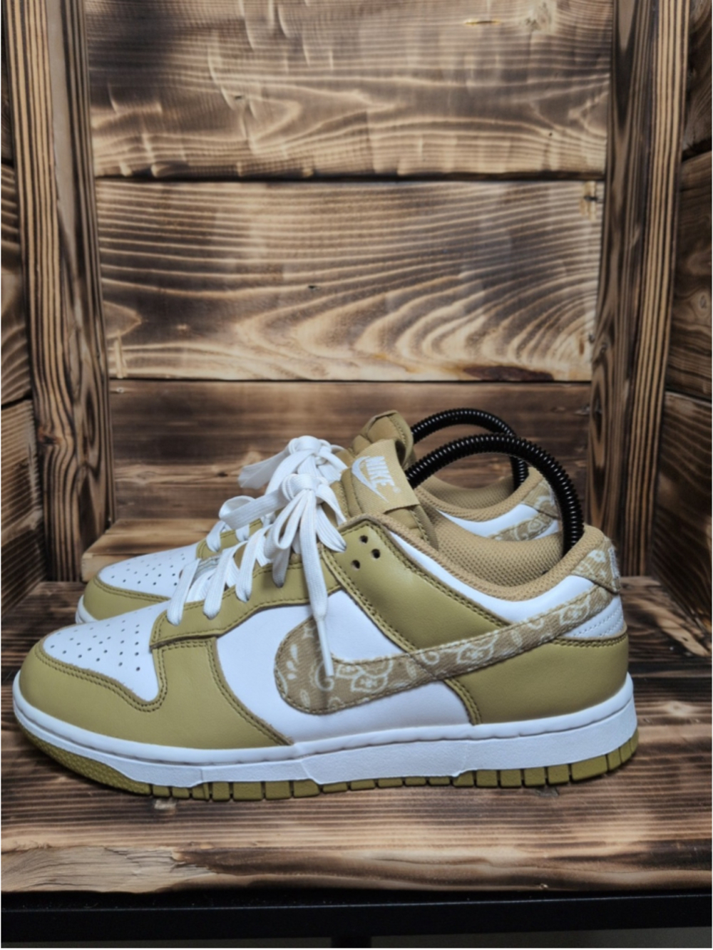 Nike Dunk Low Barley Paisley Womens Size 7 DH4401-104 Casual Sneakers Shoes